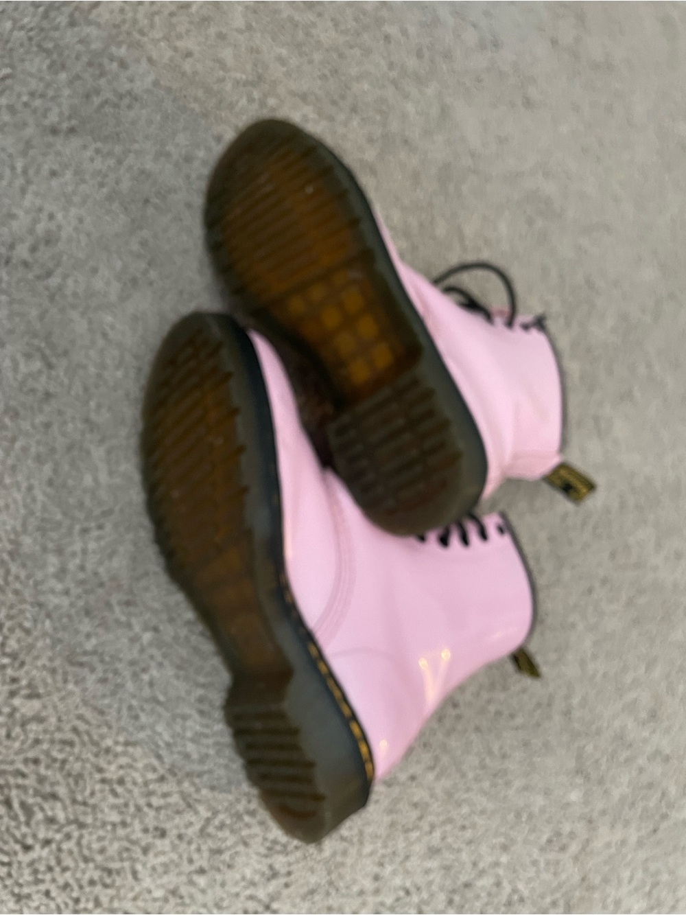 Dr. Martens Pink 8-Eye Lace-Up Combat Boots - Picture 8 of 8